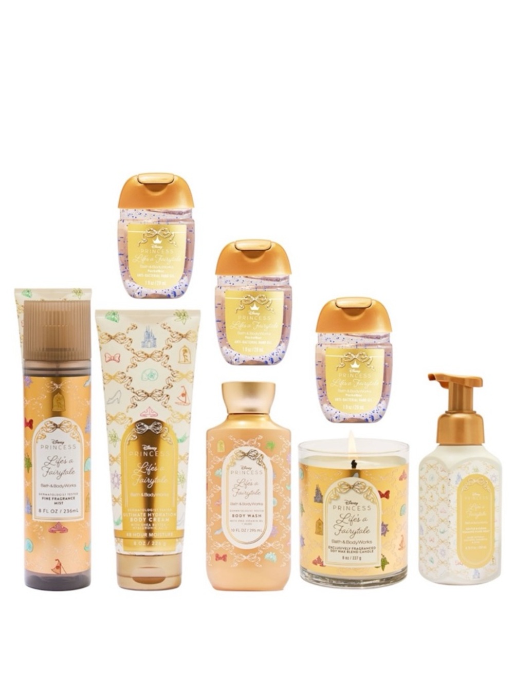 NEW 8-Pc Disney Princess 2026 LIFE’S A FAIRYTALE Bath & Body Works Bundle - Picture 11 of 11